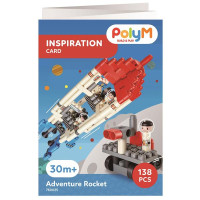 Конструктор PolyM Пригодницька ракета 138 деталей (760025)
