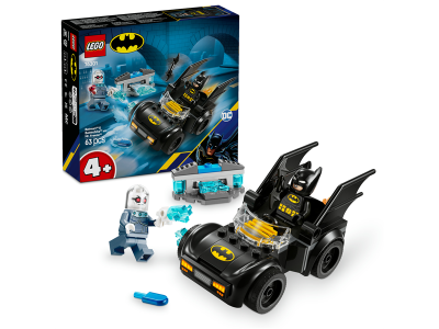 Конструктор LEGO DC Batman: Бетмен і Бетмобіль проти містера Фріза 63 деталі (76301)