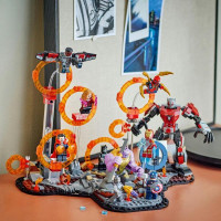 Конструктор LEGO Marvel Месники Завершення Вирішальна битва 621 деталь (76323)