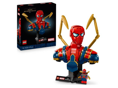 Конструктор LEGO Marvel Погруддя Залізної Людини-павука 379 деталей (76326)