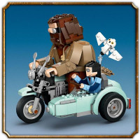 Конструктор LEGO Harry Potter Поїздка Геґріда й Гаррі на мотоциклі 617 деталей (76443)