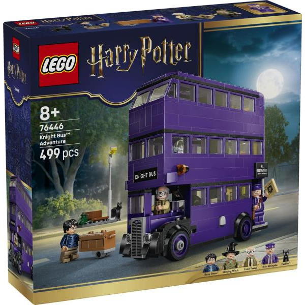 Конструктор LEGO Harry Potter Пригоди на Лицарському автобусі 499 деталей (76446)