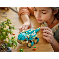 Конструктор LEGO Jurassic World Малюк Бампі Анкілозавр 358 деталей (76962)