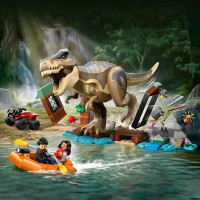 Конструктор LEGO® Jurassic World Втеча річкою від тиранозавра, 199 деталей (76975) Конструктор LEGO® Jurassic World Втеча річкою від тиранозавра, 199 деталей (76975)