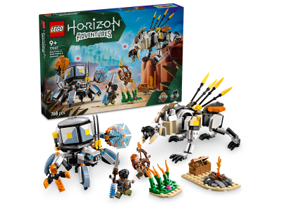 Конструктор LEGO Horizon Aloy і Varl проти Shell-Walker і Sawtooth 768 деталей (77037)