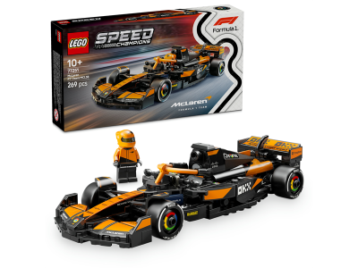 Конструктор LEGO Speed Champions Автомобіль для перегонів McLaren F1 Team MCL38, 269 деталей (77251)