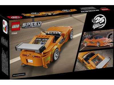 Конструктор LEGO® Speed Champions «Форсаж» Toyota Supra MK4, 292 деталі (77260) Конструктор LEGO® Speed Champions «Форсаж» Toyota Supra MK4, 292 деталі (77260)