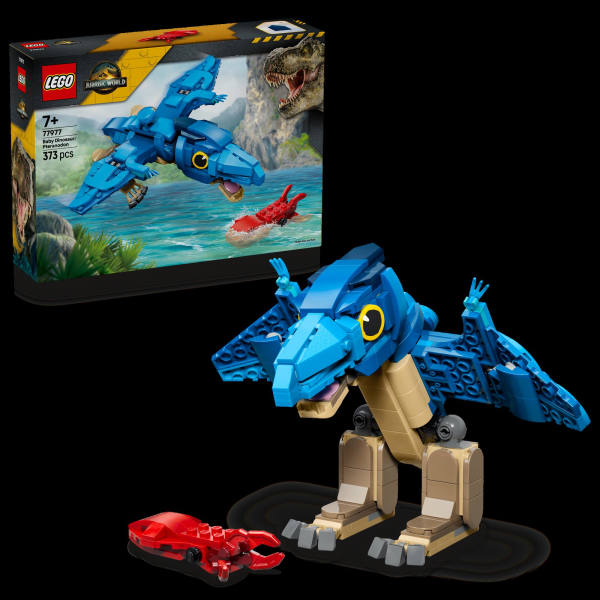Конструктор LEGO® Jurassic World Малюк динозавр: птеранодон Іграшка (77977) Конструктор LEGO® Jurassic World Малюк динозавр: птеранодон Іграшка (77977)