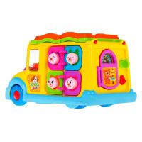 Музична розвивальна іграшка Hola Toys Шкільний автобус (796)