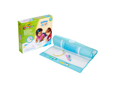 Багаторазовий килимок для малювання Crayola Mini Kids з фломастерами (81-8132)
