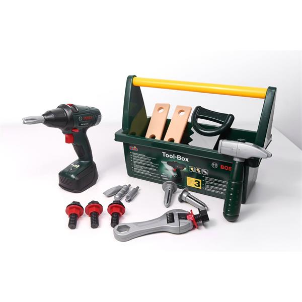 Ігровий набір Klein Bosch Mini Дитячий ящик з інструментами (8520) Ігровий набір Klein Bosch Mini Дитячий ящик з інструментами (8520)