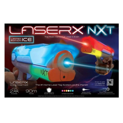 Ігровий набір для лазерних боїв - LASER X NXT ДЛЯ ДВОХ ГРАВЦІВ