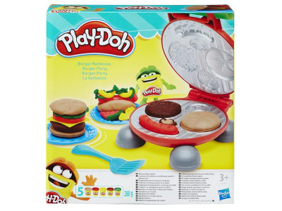 Набір із пластиліном Play-Doh Бургер барбекю (B5521)
