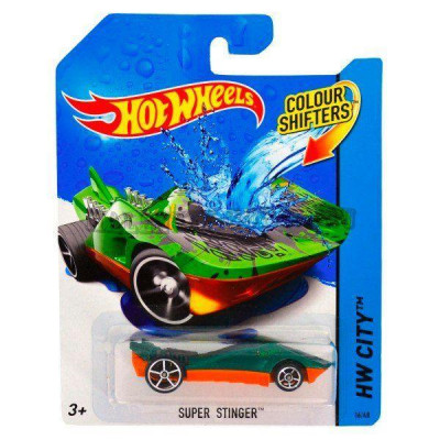 Машинка Hot Wheels Color Shifter Зміни колір Super Stinger (BHR15-BHR19)