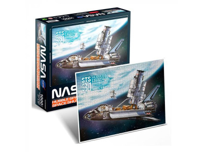 Пазл CubicFun NASA Космічний телескоп Хаббл 1000 ел. (DS1030h)