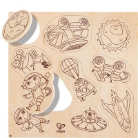 Набір для декорування магнітів Hape Марс (E1078)