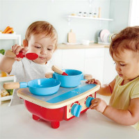Дитяча плита Hape складна з посудом (E3170)