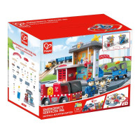 Іграшкова залізниця Hape Штаб аварійної служби 55 ел. (E3736) Іграшкова залізниця Hape Штаб аварійної служби 55 ел. (E3736)