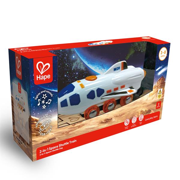 Іграшковий шатл Hape до залізниці (E3872) Іграшковий шатл Hape до залізниці (E3872)