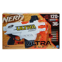 Бластер Nerf Ultra AMP 6 патронів (F0955) Бластер Nerf Ultra AMP 6 патронів (F0955)
