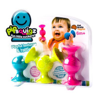 Набір сенсорних брязкалець Fat Brain Toys pipSquigz 3 шт (FA089-1) Набір сенсорних брязкалець Fat Brain Toys pipSquigz 3 шт (FA089-1)
