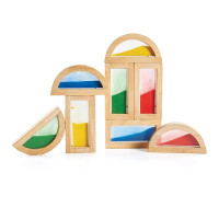 Кубики Guidecraft Block Play Кольоровий пісок, 14 см, 8 шт. (G3014) Кубики Guidecraft Block Play Кольоровий пісок, 14 см, 8 шт. (G3014)