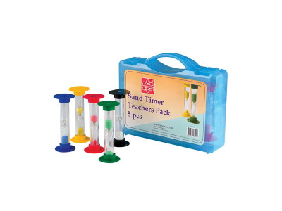 Набір пісочних годинників Edu-Toys для вчителя 5 шт. (GM194) Набір пісочних годинників Edu-Toys для вчителя 5 шт. (GM194)