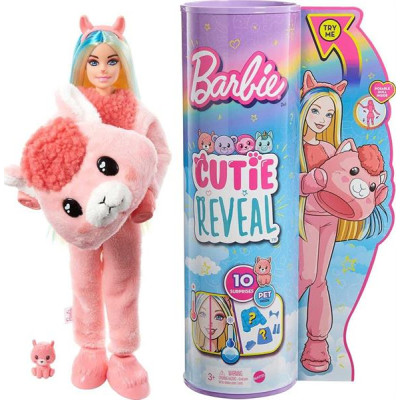 Лялька Barbie Cutie Reveal Потішна лама 29 см (HJL60)