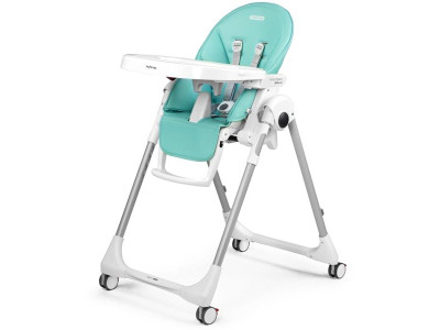 Стільчик для годування Peg-Perego Prima Pappa Follow Me бірюзовий (IH01000000BL91)