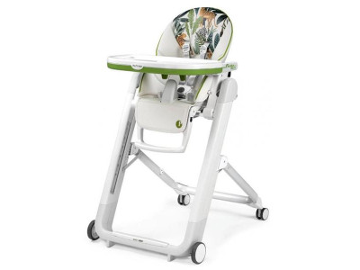 Стільчик для годування Peg-Perego Siesta Follow Me з тропічним малюнком (IH03000002BL00J)