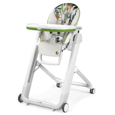 Стільчик для годування Peg-Perego Siesta Follow Me з тропічним малюнком (IH03000002BL00J) Стільчик для годування Peg-Perego Siesta Follow Me з тропічним малюнком (IH03000002BL00J)