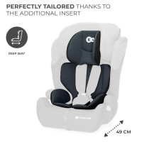 Автокрісло Kinderkraft Comfort Up i-Size чорно-сірий (KCCOUP02BLK0000)