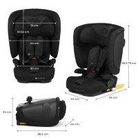 Автокрісло Kinderkraft Fix2Go i-Size Black (KCFI2GO0BLK0000)