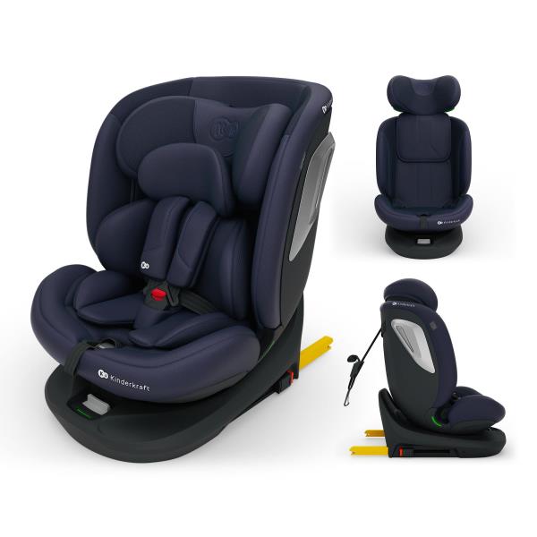 Автокрісло Kinderkraft i-Grow 2 Plus i-Size Navy (KCIGRO02NAVPL00)