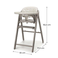Стільчик для годування Kinderkraft Tino Beige (KHTINO00BEG0000) Стільчик для годування Kinderkraft Tino Beige (KHTINO00BEG0000)