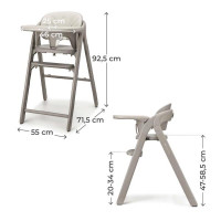 Стільчик для годування Kinderkraft Tino Beige (KHTINO00BEG0000) Стільчик для годування Kinderkraft Tino Beige (KHTINO00BEG0000)