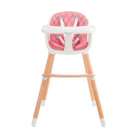Стільчик для годування Kinderkraft Sienna рожевий (KKKSIENPNK0000) Стільчик для годування Kinderkraft Sienna рожевий (KKKSIENPNK0000)