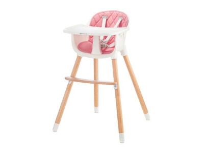 Стільчик для годування Kinderkraft Sienna рожевий (KKKSIENPNK0000) Стільчик для годування Kinderkraft Sienna рожевий (KKKSIENPNK0000)