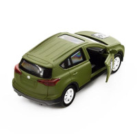 Автомодель TechnoDrive Шеврони героїв Toyota RAV4 Буревій 1:40 (KM6198)