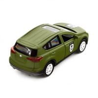 Автомодель TechnoDrive Шеврони героїв Toyota RAV4 Буревій 1:40 (KM6198)