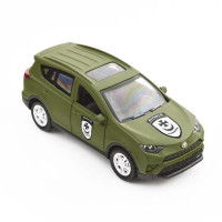 Автомодель TechnoDrive Шеврони героїв Toyota RAV4 Буревій 1:40 (KM6198)