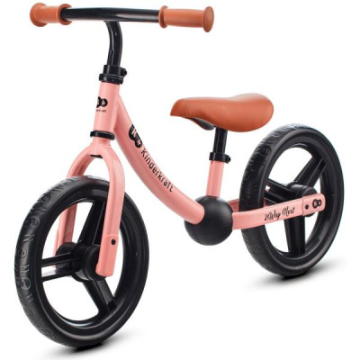 Біговел Kinderkraft 2Way Next 2022, 12" рожевий (KR2WAY22PNK0000)