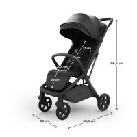 Прогулянкова коляска Kinderkraft Nubi 3 Midnight Black (KSNUBI03BLK0000)