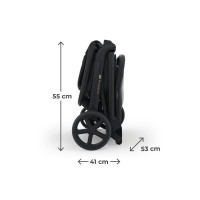 Прогулянкова коляска Kinderkraft Nubi 3 Midnight Black (KSNUBI03BLK0000)
