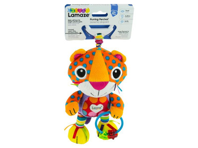 Мяка іграшка-підвіска Lamaze Леопардик муркотить (L27563)