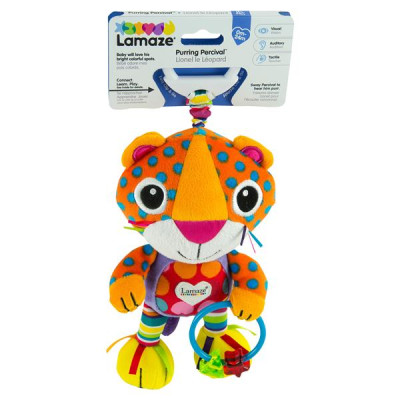 Мяка іграшка-підвіска Lamaze Леопардик муркотить (L27563)