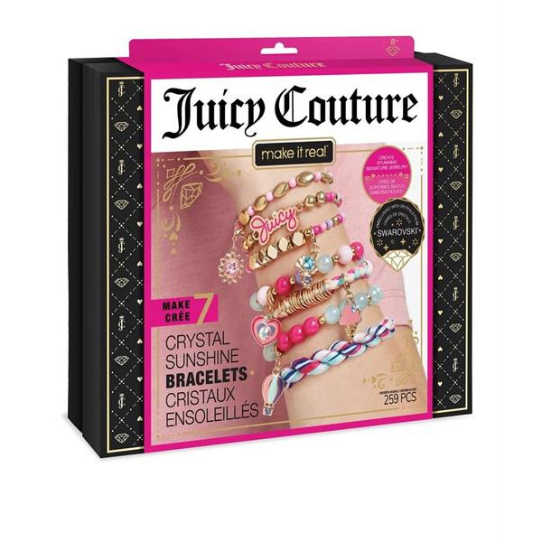 Набір для створення шарм-браслетів Make It Real Juicy Couture Сонячне сяйво 259 ел. (MR4409)