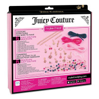 Набір для створення шарм-браслетів Make it Real Juicy Couture Оксамит і перлини 115 ел. (MR4417)
