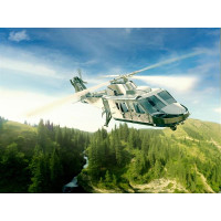 Колекційна модель-конструктор Metal Time Lifting Spirit Вертоліт механічний (MT027)