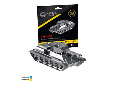 Колекційна модель-конструктор Metal Time Танк T-34/85 (MT071) Колекційна модель-конструктор Metal Time Танк T-34/85 (MT071)
